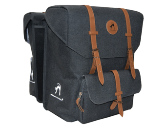 Dandell Siena - Dubbele Fietstas - Grijs - 40 Liter