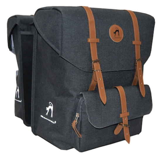 Dandell Siena - Dubbele Fietstas - Grijs - 40 Liter