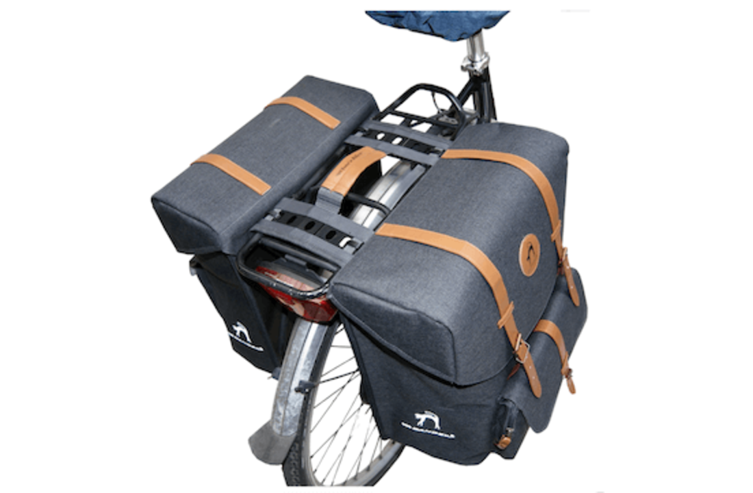 Dandell Siena - Dubbele Fietstas - Grijs - 40 Liter