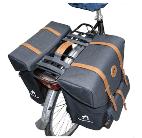 Dandell Siena - Dubbele Fietstas - Grijs - 40 Liter