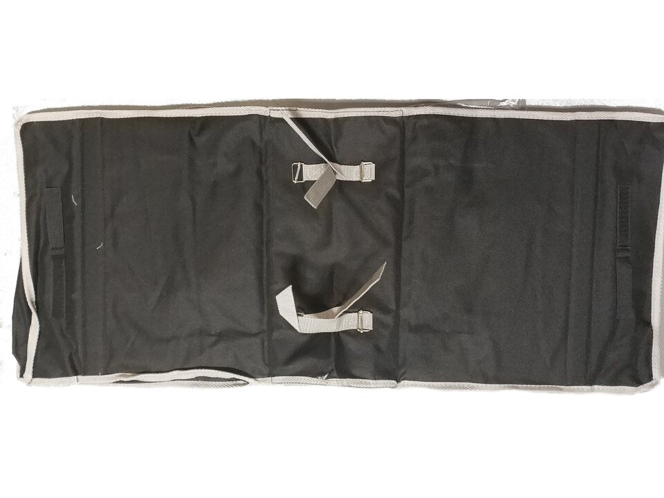 Falkx Dubbele Fietstas - Zwart - 22L