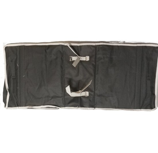 Falkx Dubbele Fietstas - Zwart - 22L