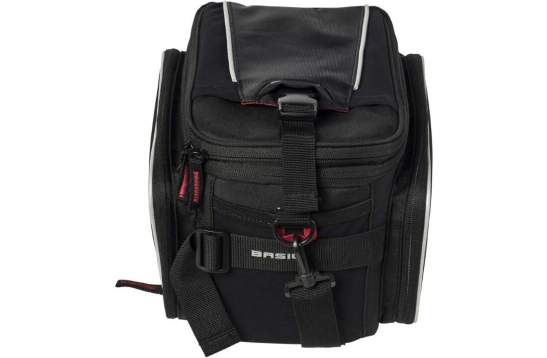 Basil Bagagedragertas / Trunkbag Fietstas - Zwart - 7-15L