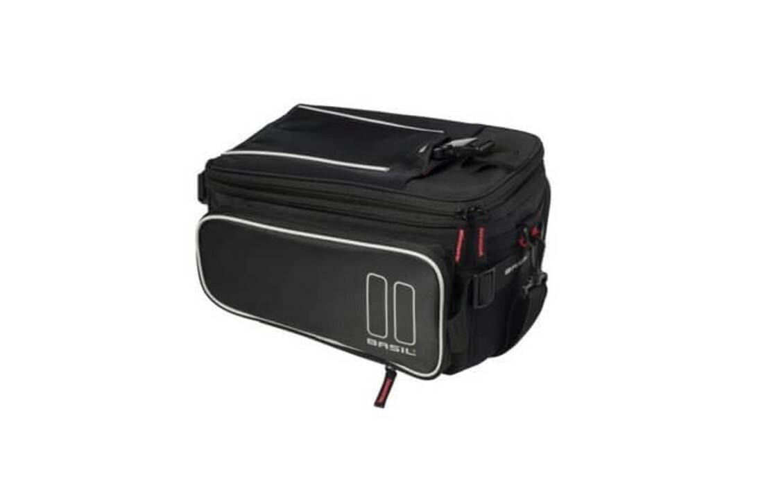 Basil Bagagedragertas / Trunkbag Fietstas - Zwart - 7-15L
