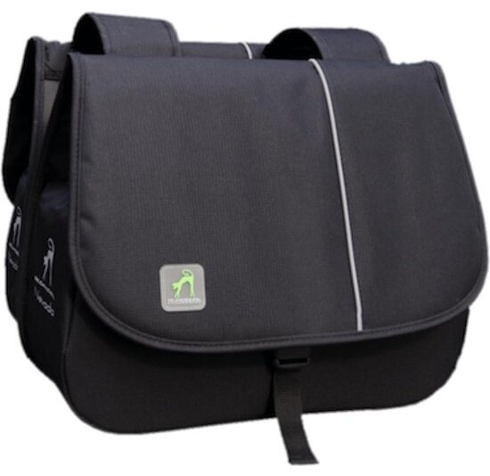 Dandell Dubbele Fietstas Nr. 44 - Zwart - 42L - Voorgevormd