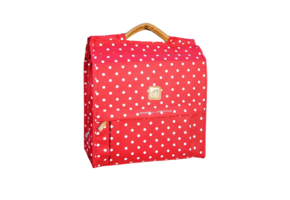 Dandell Shopper Pakaftas - Rood met Stippen