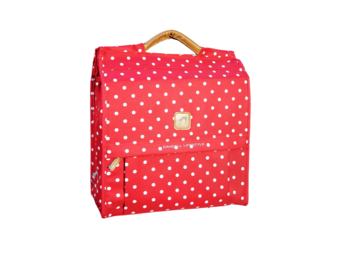 Dandell Shopper Pakaftas - Rood met Stippen