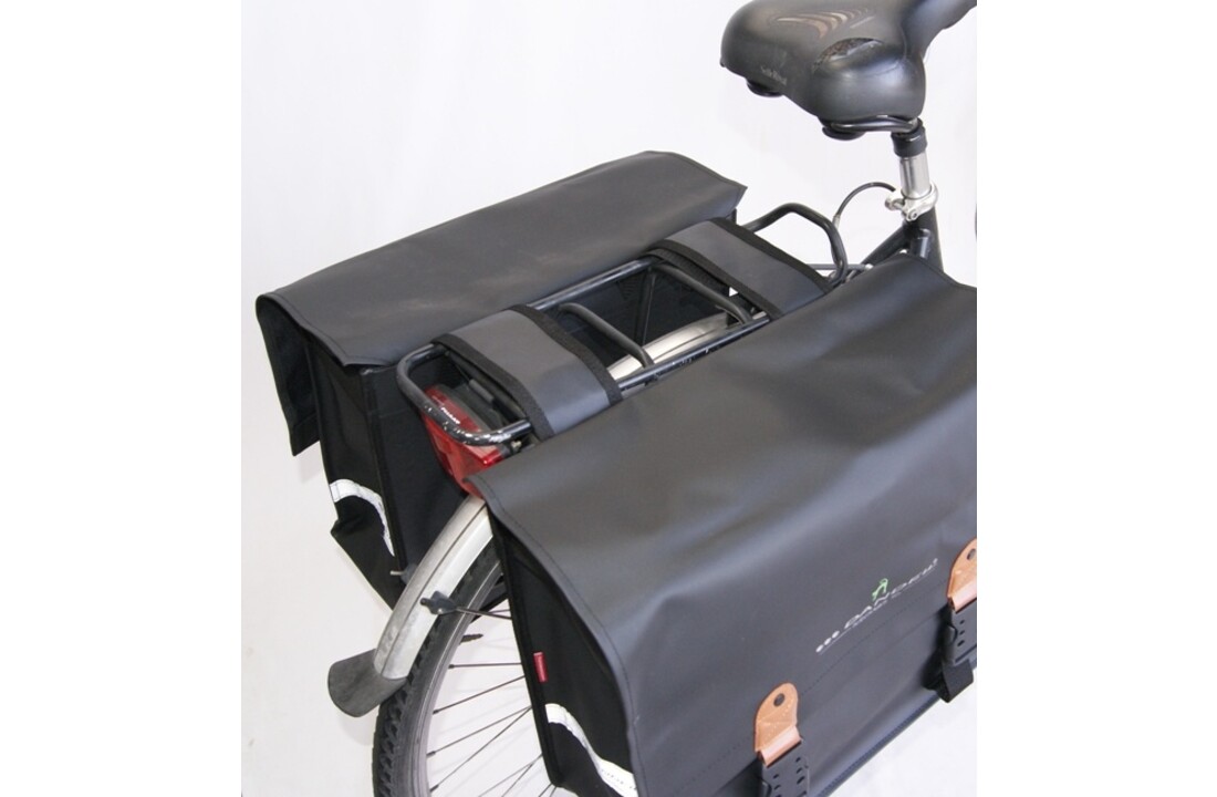 Dandell Reverse XL - Dubbele Fietstas - Zwart - 47 Liter
