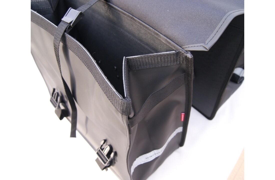 Dandell Reverse XL - Dubbele Fietstas - Zwart - 47 Liter