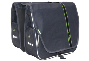 Dandell Dubbele Fietstas Nr. 32 - Grijs - 41L