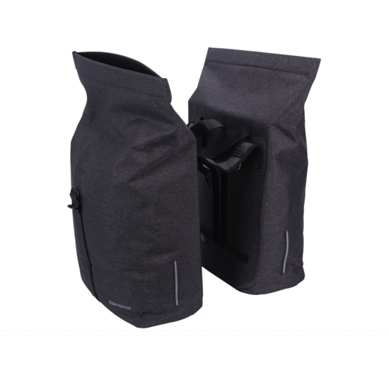 Contec LIM Dubbele Fietstas 34L - Ashy Grijs - Fietstas