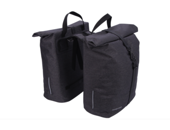 Contec LIM Dubbele Fietstas 34L - Ashy Grijs