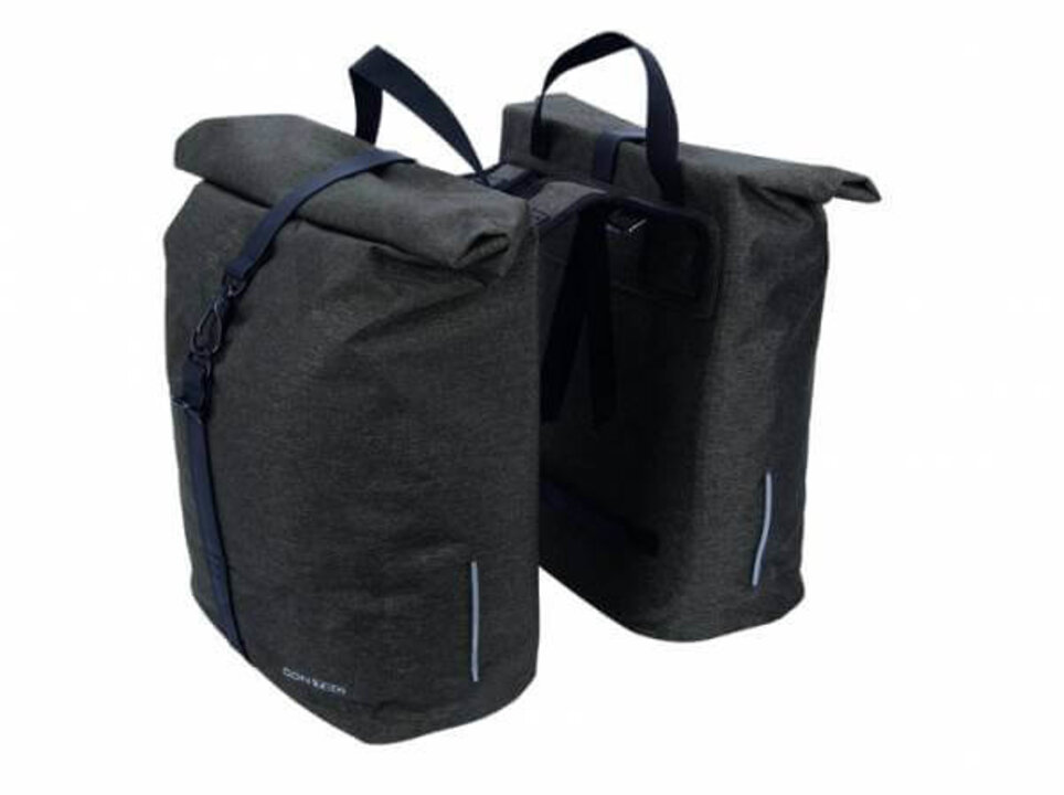 Contec LIM Dubbele Fietstas 34L - Olijf Groen - Fietstas