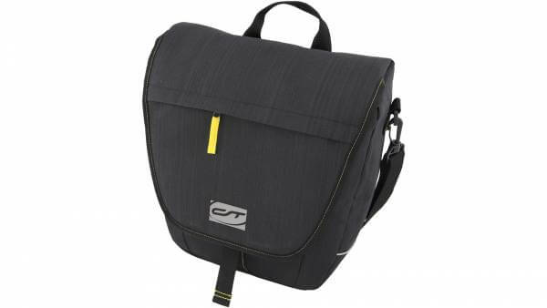 Contec Neo Single Pakaftas 12.5L - Zwart/Geel - Fietstas