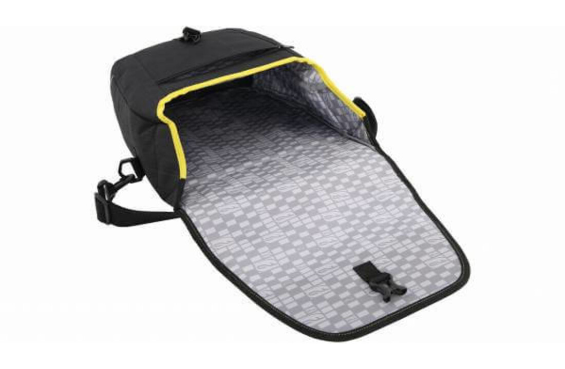 Contec Neo Single Pakaftas 12.5L - Zwart/Geel - Fietstas