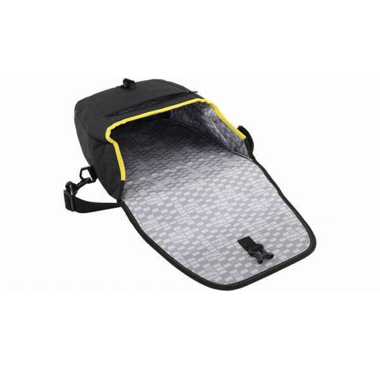 Contec Neo Single Pakaftas 12.5L - Zwart/Geel - Fietstas
