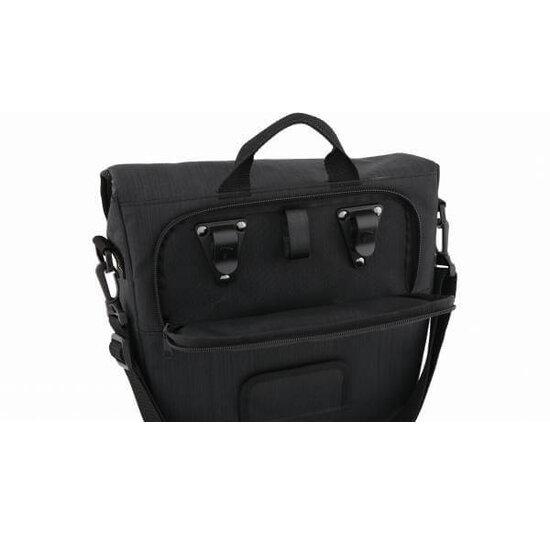 Contec Neo Single Pakaftas 12.5L - Zwart/Geel - Fietstas