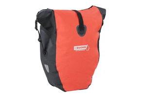 Büchel Luxe Pakaftas / Enkele fietstas - Rood/Zwart - 25.4L