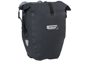 Büchel Luxe Pakaftas / Enkele fietstas - Zwart - 25.4L