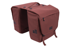 Contec Via Tour Dubbele Fietstas 32L MIK - Roest Rood