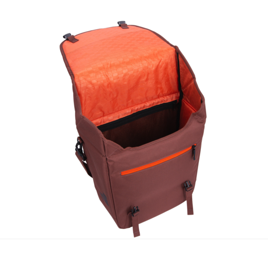 Contec Via Tour Enkele Pakaftas 16L - Roest Rood