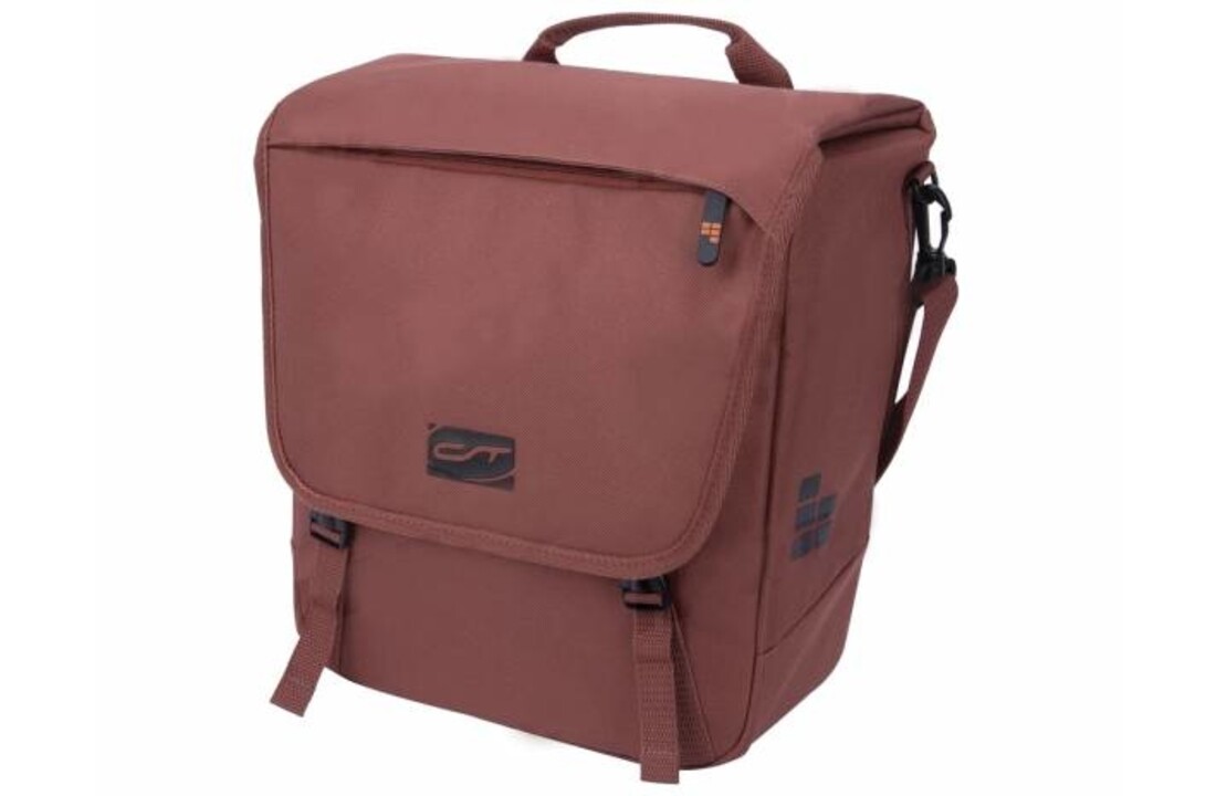 Contec Via Tour Enkele Pakaftas 16L - Roest Rood