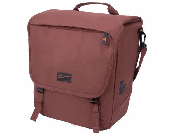 Contec Via Tour Enkele Pakaftas 16L - Roest Rood