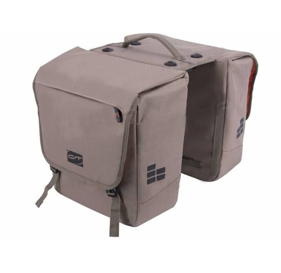 Contec Via Tour Dubbele Fietstas 32L MIK - Desert
