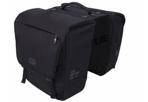 Contec Via Tour Dubbele Fietstas 32L MIK - Zwart