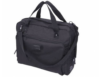 Contec Via Office Schoudertas 18L - Zwart