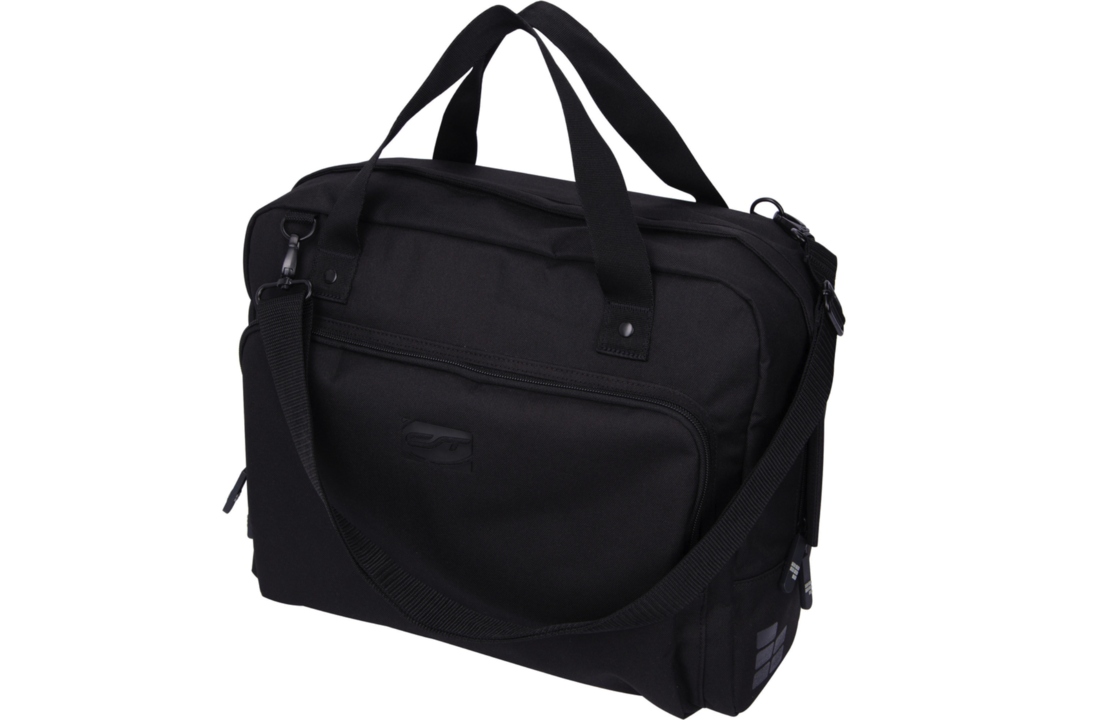 Contec Via Office Schoudertas 18L - Zwart