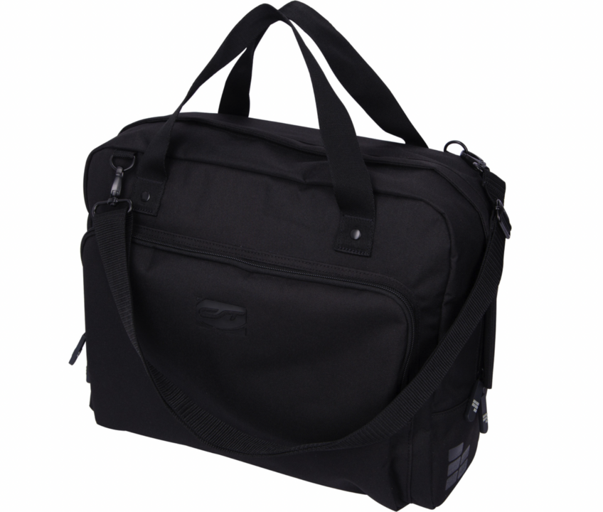 Contec Via Office Schoudertas 18L - Zwart