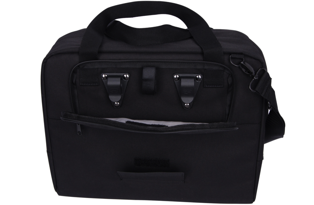 Contec Via Office Schoudertas 18L - Zwart