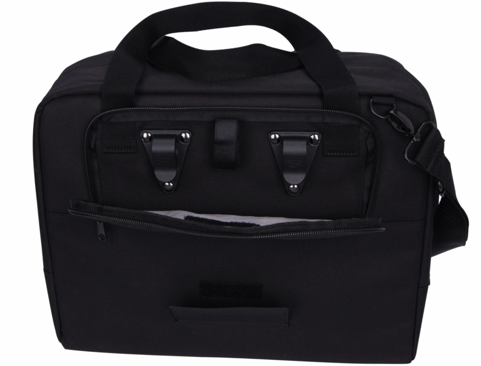 Contec Via Office Schoudertas 18L - Zwart