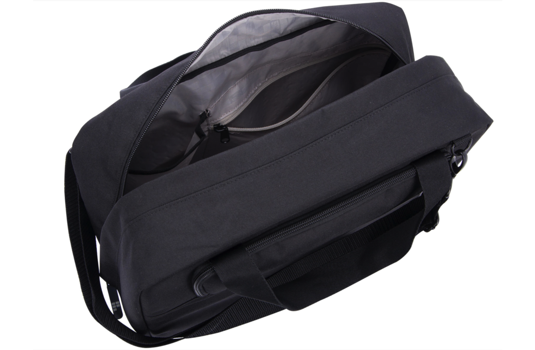 Contec Via Office Schoudertas 18L - Zwart