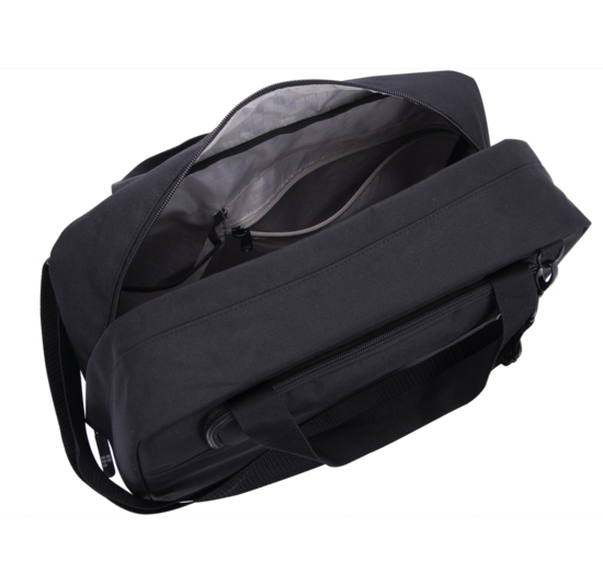 Contec Via Office Schoudertas 18L - Zwart