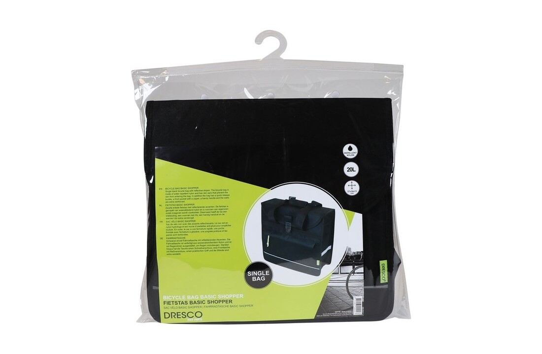 Dresco Enkele Fietstas Basic Shopper - 20L