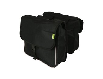 Dresco Dubbele Fietstas Basic Shopper - 32L