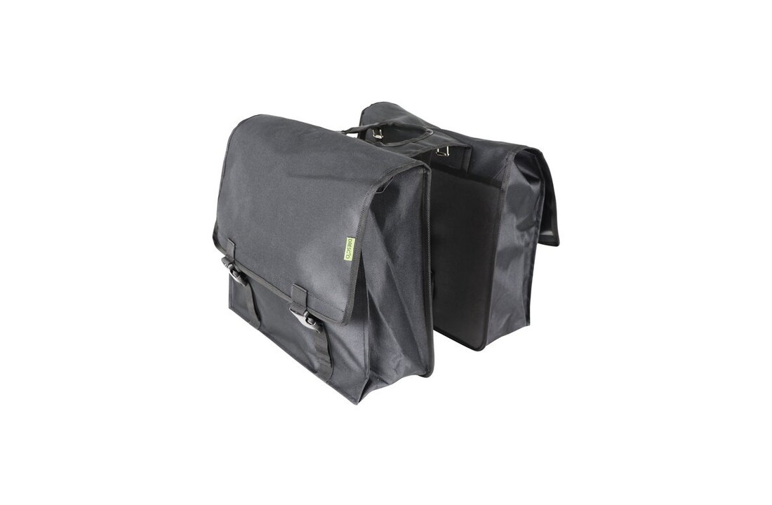 Dresco Dubbele Fietstas Super Shopper - 50L - Zwart
