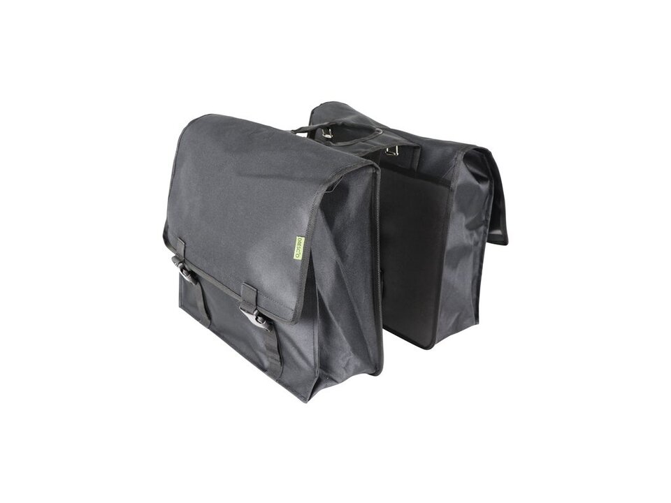 Dresco Dubbele Fietstas Super Shopper - 50L - Zwart
