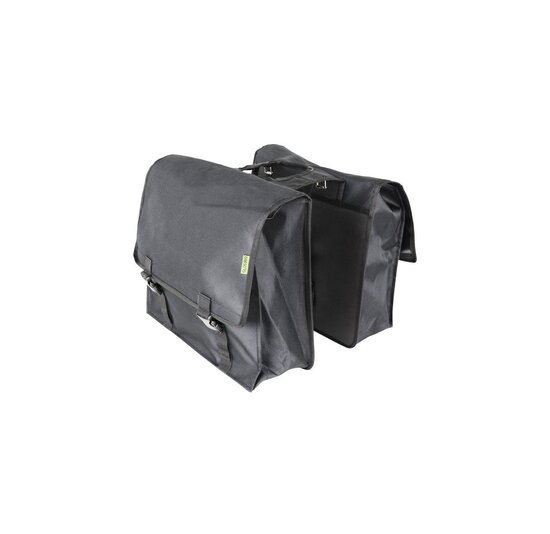 Dresco Dubbele Fietstas Super Shopper - 50L - Zwart