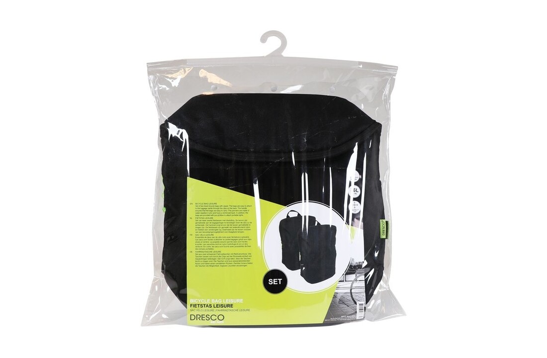 Dresco Dubbele Pakaftas Leisure - 36L - Zwart