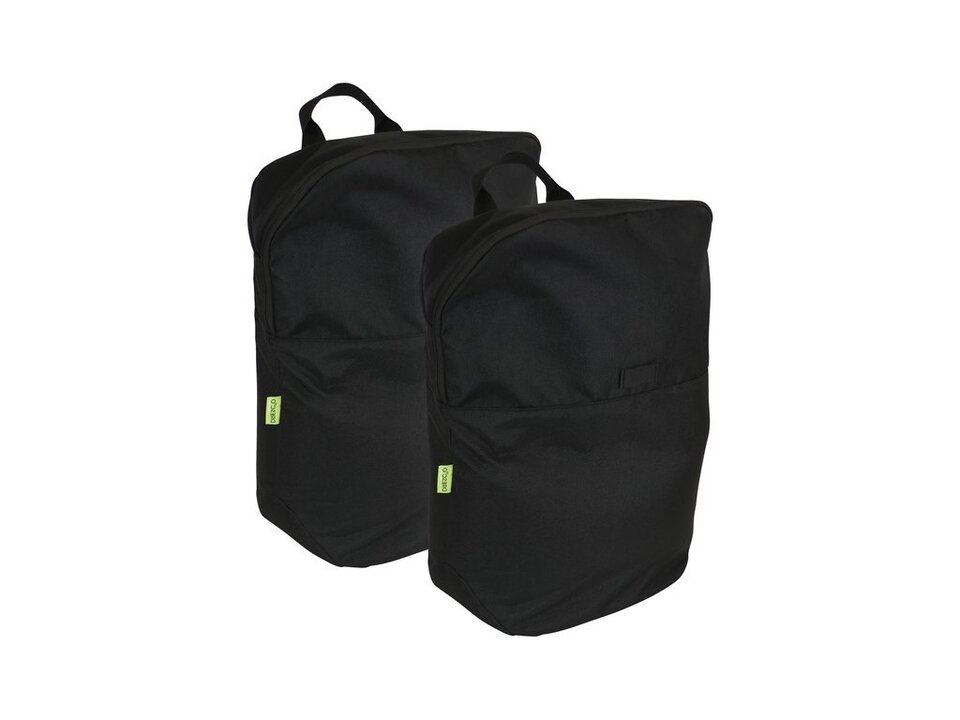 Dresco Dubbele Pakaftas Leisure - 36L - Zwart