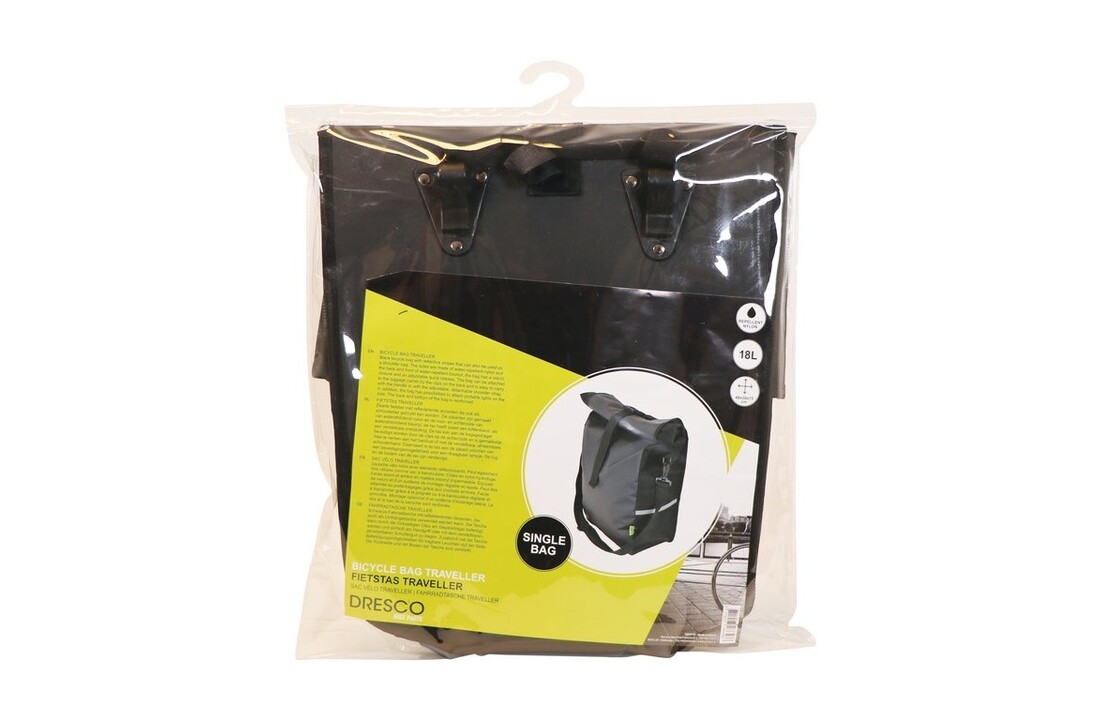 Dresco Pakaftas Traveller - 18L - Zwart