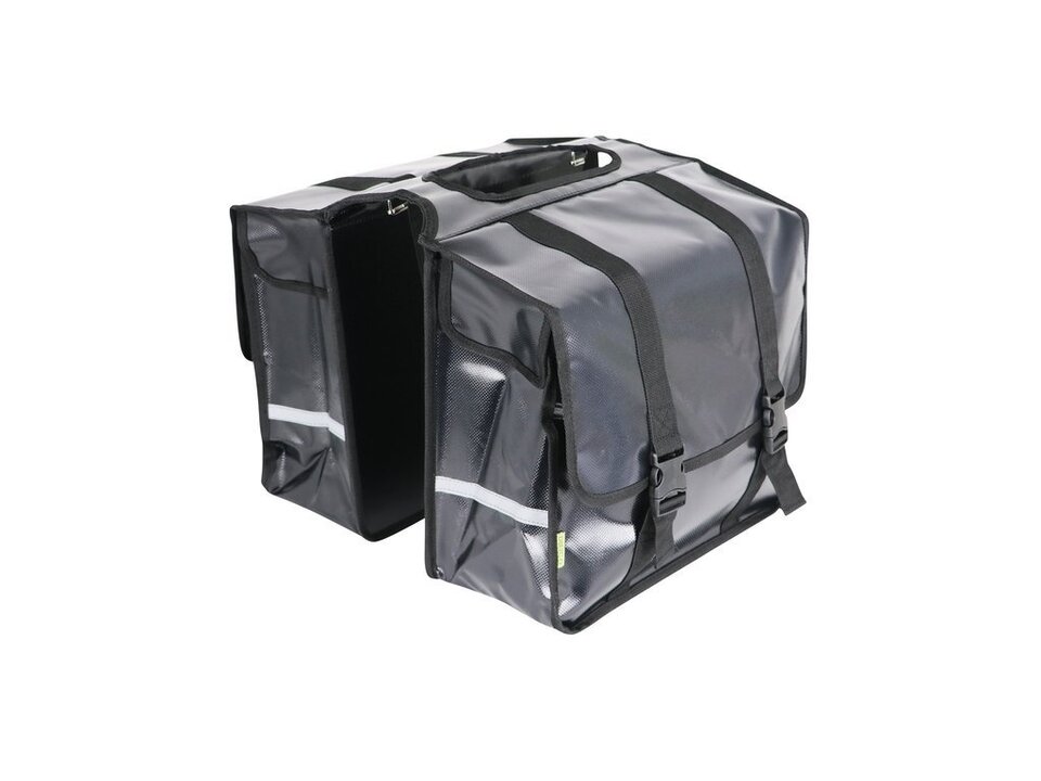 Dresco Dubbele Fietstas Transporter - 40L - Zwart