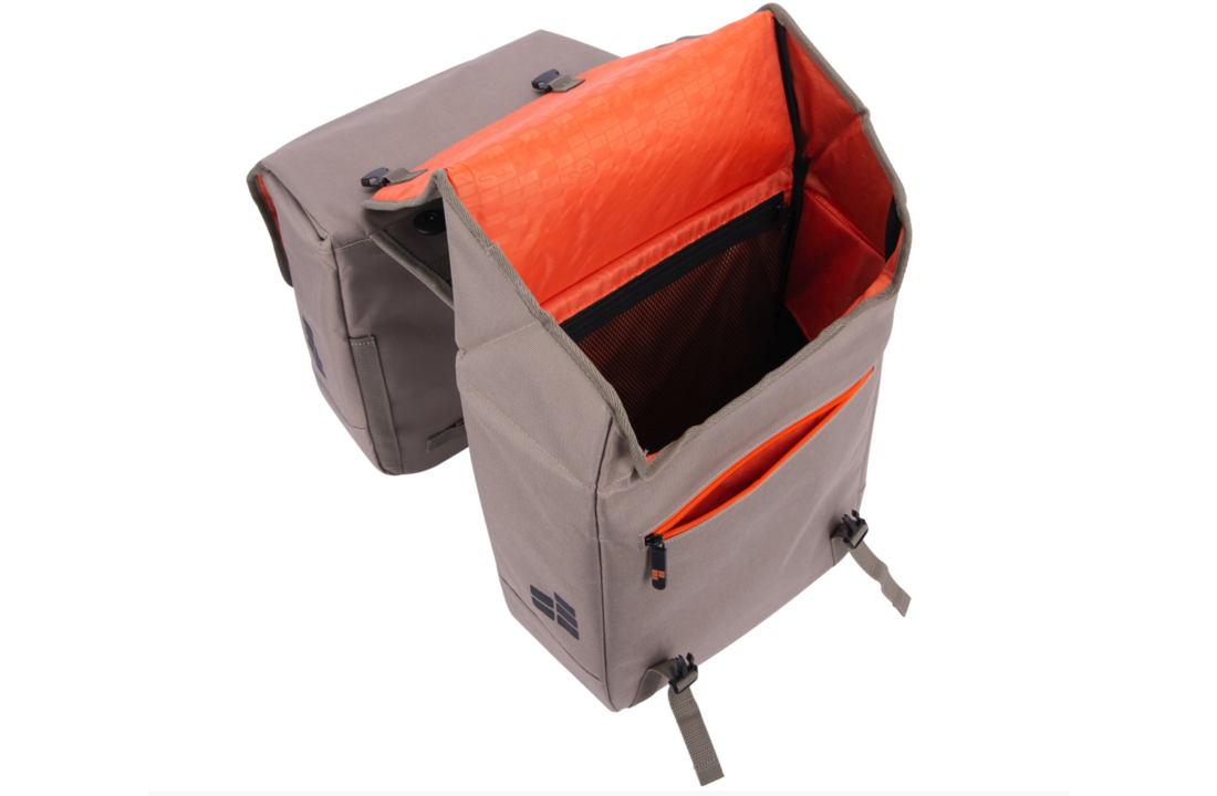 Contec Via Tour Dubbele Fietstas 32L - Desert