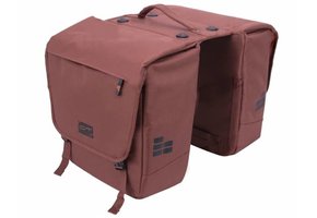 Contec Via Tour Dubbele Fietstas 32L - Roest Rood