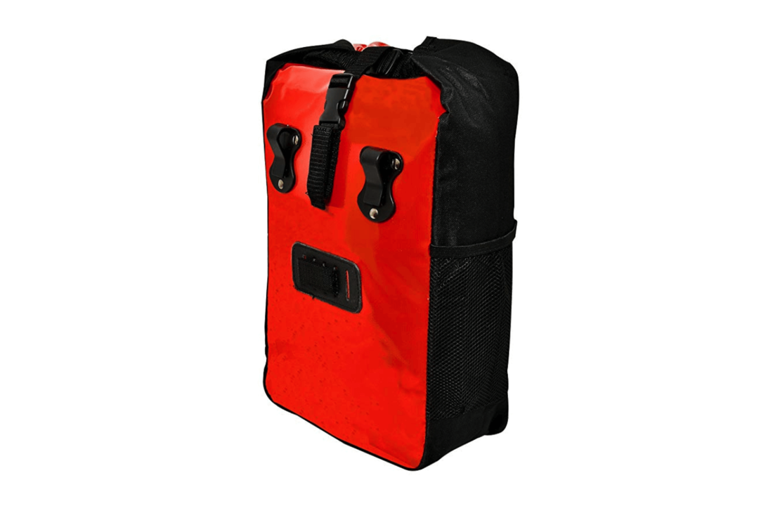 Büchel Pakaftas / Enkele fietstas - Rood/Zwart - 18L