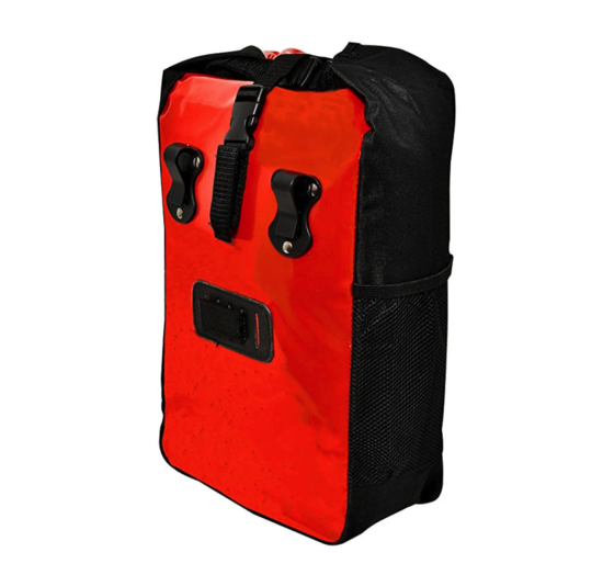 Büchel Pakaftas / Enkele fietstas - Rood/Zwart - 18L