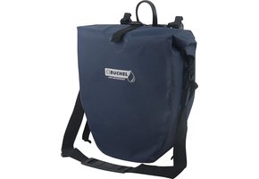 Büchel Luxe Pakaftas / Enkele fietstas - Donkerblauw - 25.4L
